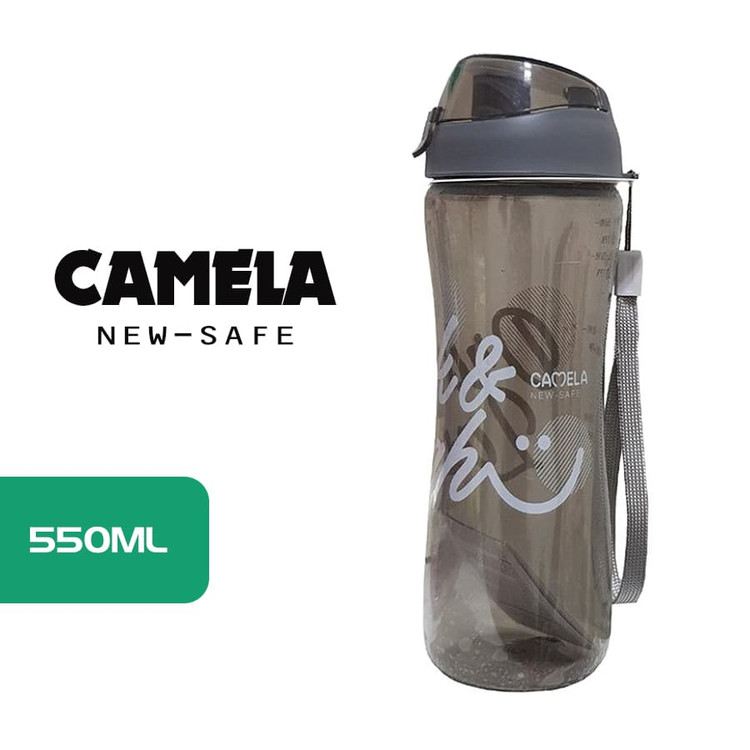 قمقمه نشکن Camela رنگ خاکستری اصلی – حجم ۵۵۰ میل