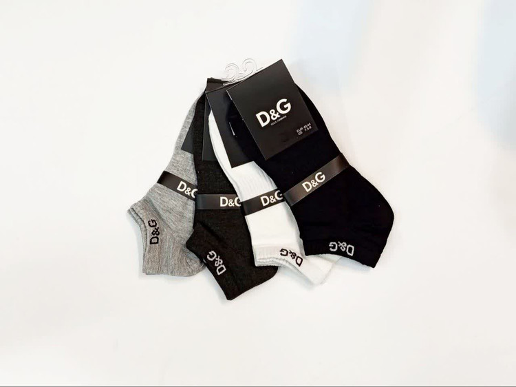 جوراب مچی مردانه D&G پک 3 عددی