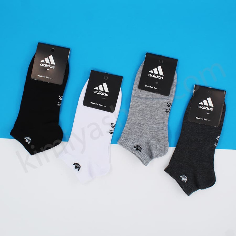 جوراب مچی مردانه نخی – پک ۴ عددی برند Adidas